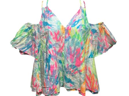 Top Short Sleeve Designer By Lilly Pulitzer In Multi-colored, Size: Xs Cheap