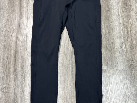 Athletic Leggings By Fabletics In Black, Size: L Discount