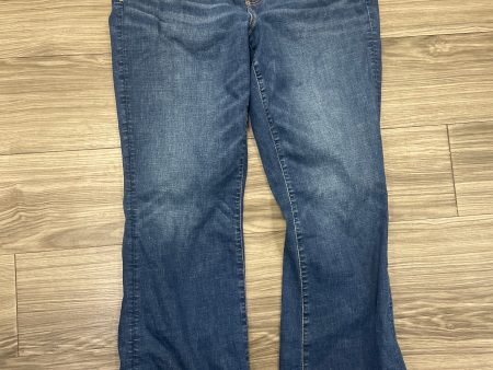 Jeans Boot Cut By American Eagle In Blue, Size: 18 Cheap