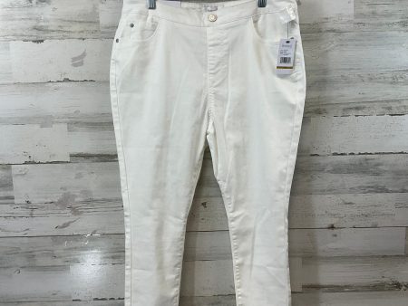 Pants Other By SKINNY GIRL In White, Size: 14 For Sale