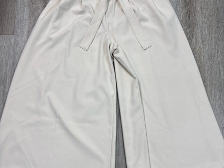 Pants Cropped By Maeve In Tan, Size: L on Sale