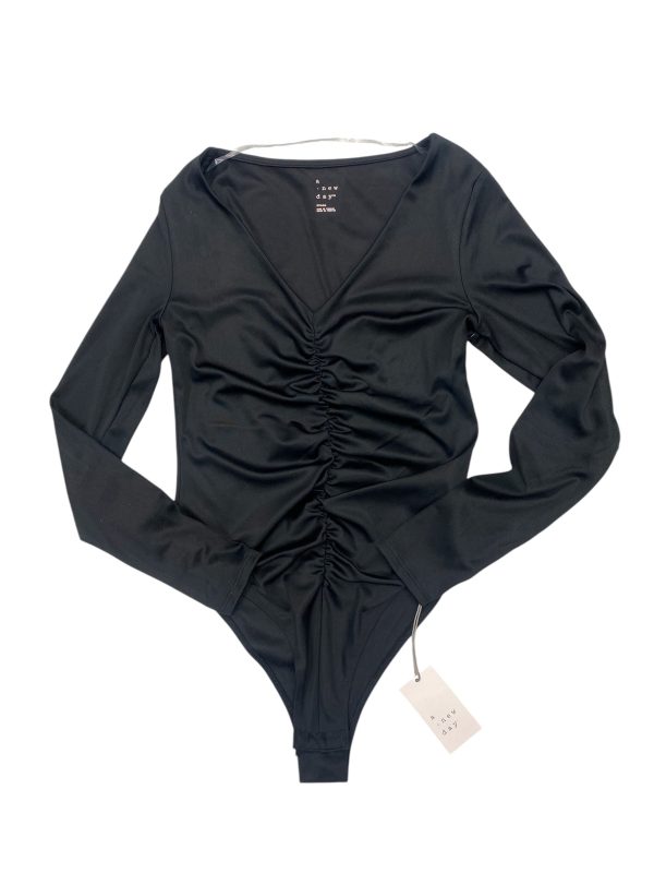 Bodysuit By A New Day In Black, Size: S on Sale