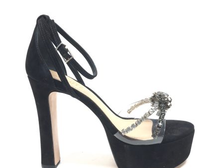 Black Shoes Heels Platform Cmb, Size 7 For Sale