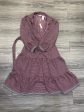 Dress Casual Midi By Max Studio In Maroon, Size: L Sale