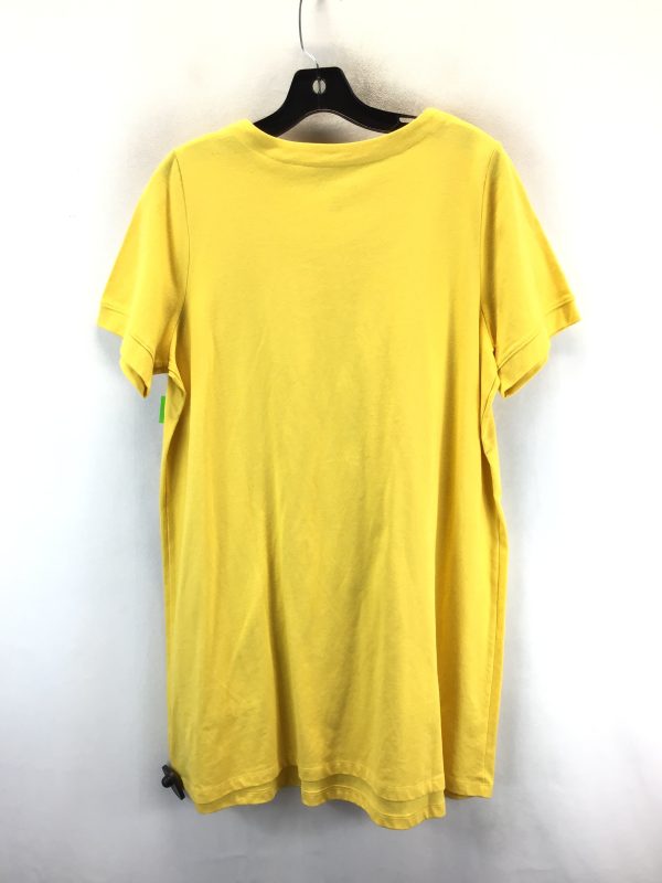 Dress Casual Short By Roamans In Yellow, Size: M Online Sale