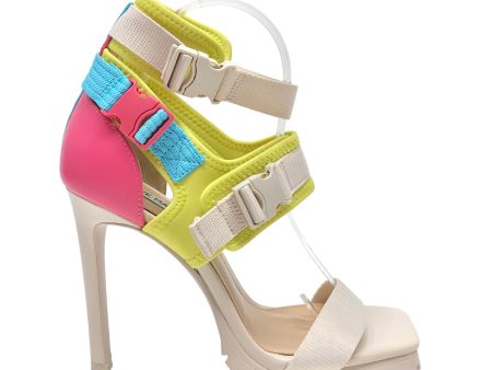 Multi-colored Shoes Heels Stiletto Steve Madden, Size 7.5 Online