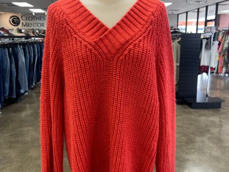 Sweater By Ana In Red, Size: Xl Fashion