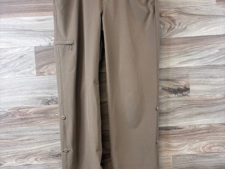 Athletic Pants By Eddie Bauer In Taupe, Size: S For Discount