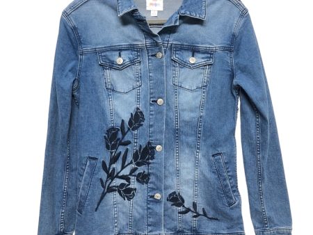 Blue Denim Jacket Denim Lularoe, Size S Online now