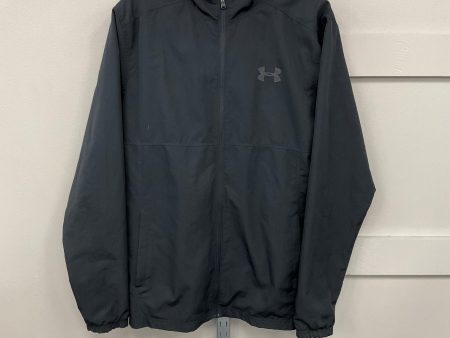 Jacket Windbreaker By Under Armour In Black, Size: M For Cheap