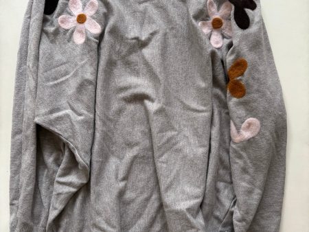 Sweater By Aaeda In Grey, Size: L Supply