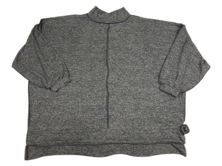 Top Ls By Zenana Outfitters In Grey, Size:2X Fashion