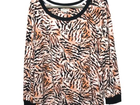 Animal Print Sweater Anne Klein, Size L Discount