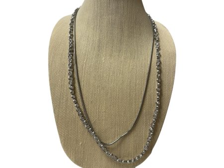 Necklace Layered By Chicos In Silver For Sale