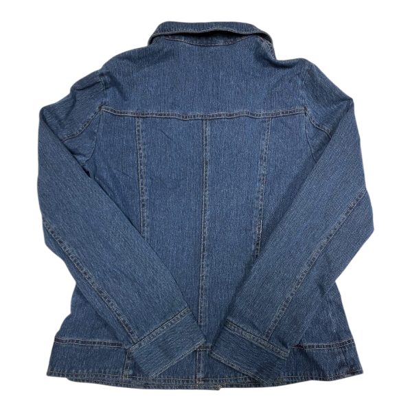 Jacket Denim By Tribal In Blue, Size:M Hot on Sale