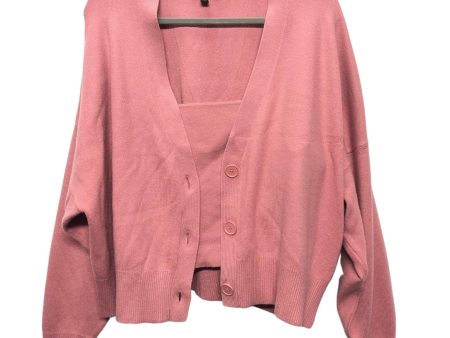 Sweater 2pc By Express In Pink, Size: Xl Discount