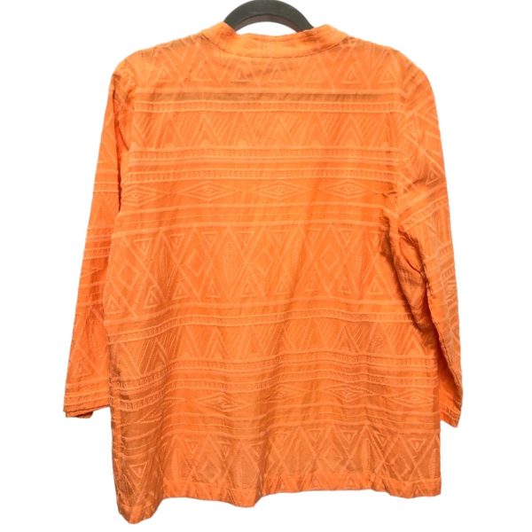 Orange Jacket Other Chicos, Size L Hot on Sale