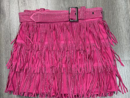 Skirt Mini & Short By Nylon Apparel In Pink, Size: S Online now