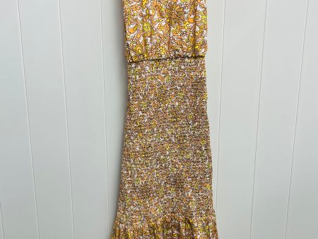 Dress Casual Maxi By J. Crew In Orange, Size: 14 Online now