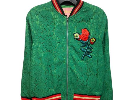 Rose Patch Lace Jacket Other By Amuse In Green, Size: M Online