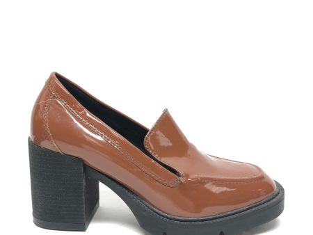 Shoes Heels Block By Blondo In Tan, Size: 10 For Cheap