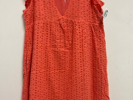 Dress Casual Short By Pink Lily In Orange, Size: M Online