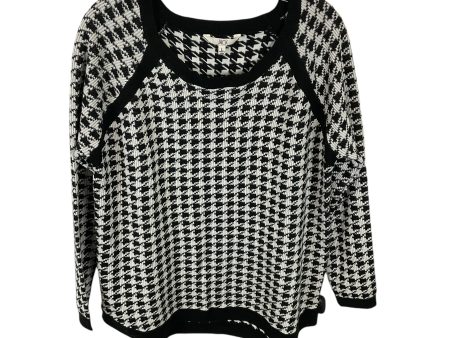 Sweater By Jack In Black & White, Size: L For Sale