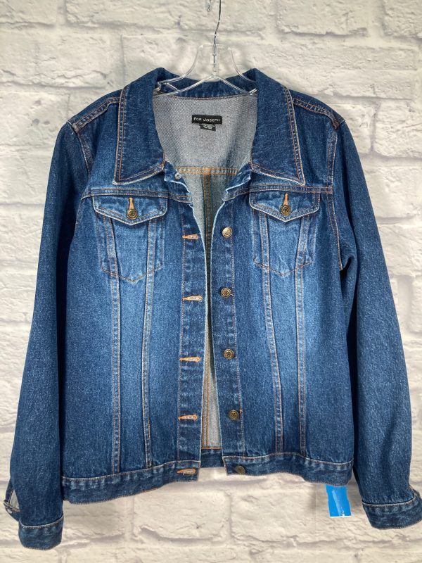 Jacket Denim By Clothes Mentor In Blue, Size: M Hot on Sale