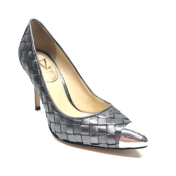 Shoes Heels Stiletto By Vince Camuto In Silver, Size: 5.5 Supply