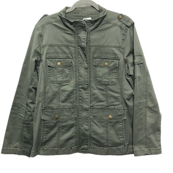 Jacket Other By Kensie In Green, Size: L Online Sale