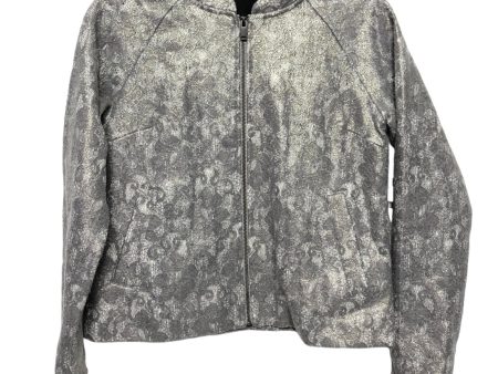 Grey Jacket Moto Banana Republic, Size S For Discount