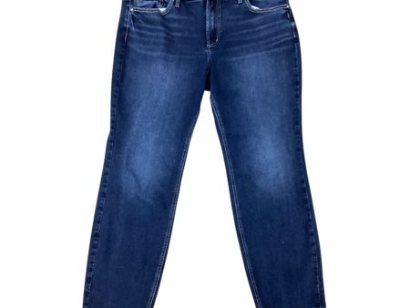 Jeans Straight By Silver In Blue Denim, Size: 18 Discount