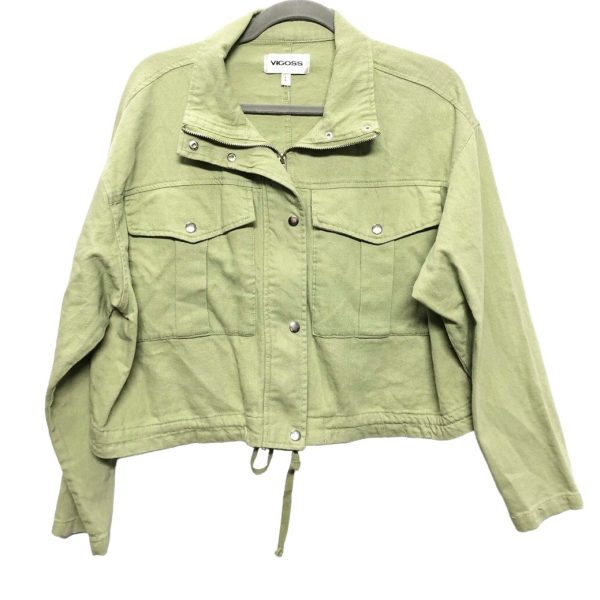 Jacket Other By Vigoss In Green, Size: L Online Sale