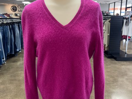 Sweater Cashmere By Apt 9 In Purple, Size: Xl For Cheap