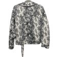 Snakeskin Print Jacket Other Zara Basic, Size M Online