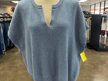 Sweater Short Sleeve By Loft In Blue, Size: Xl Online Hot Sale