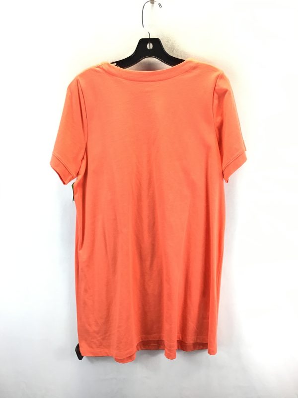 Dress Casual Short By Roamans In Orange, Size: M For Cheap