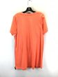 Dress Casual Short By Roamans In Orange, Size: M For Cheap