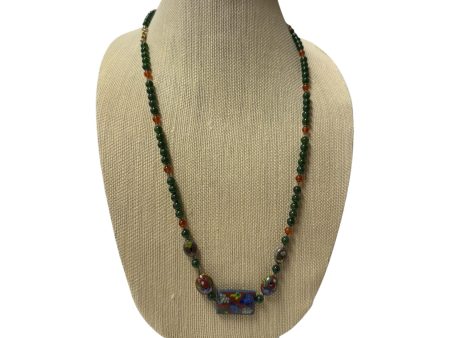 Necklace Other In Green Discount