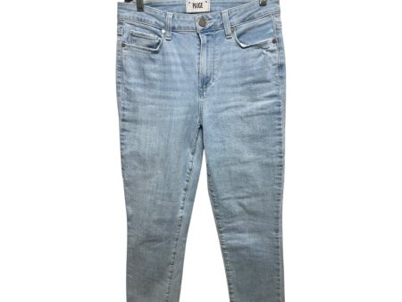 Jeans Straight By Paige In Blue, Size: 6 Online Sale