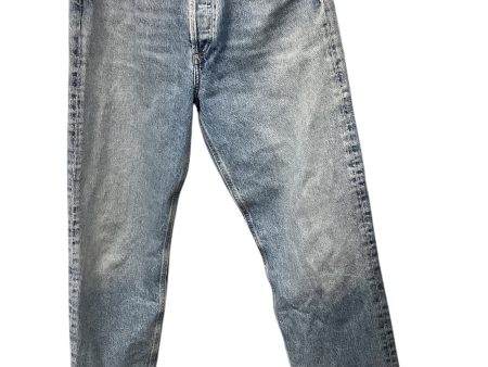 Jeans Boot Cut By Agolde In Blue Denim, Size: 6 Fashion