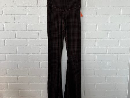 Athletic Pants By Aerie In Black & Brown, Size: 4 Sale