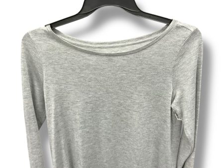 Top 3 4 Sleeve By Loft In Grey, Size: M Cheap