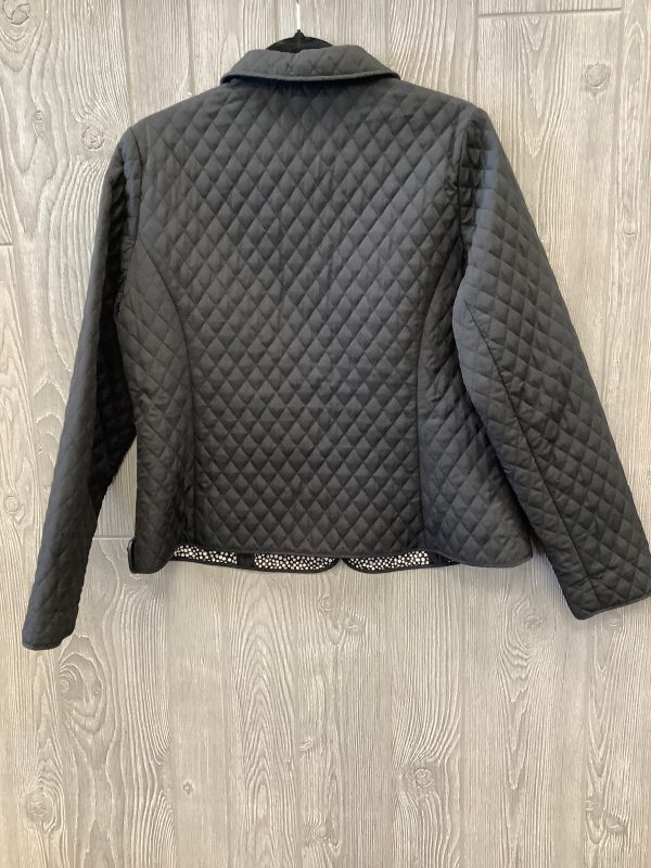 Jacket Puffer & Quilted By Briggs In Black, Size: Lp on Sale