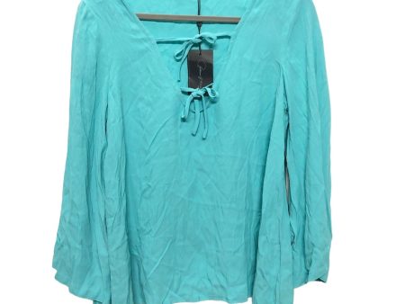 Aqua Tunic Long Sleeve Cmb, Size M Fashion