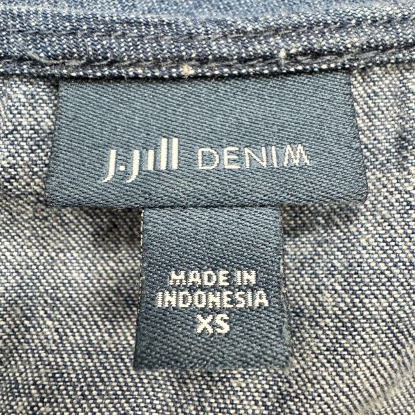 Dress Casual Short By J. Jill In Blue Denim, Size: Xs Supply