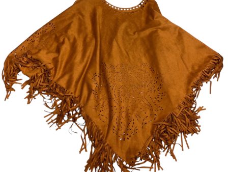 Poncho By Cato In Orange, Size: Osfm Online now