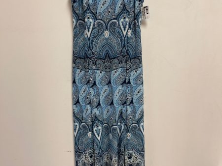 Dress Casual Maxi By London Times In Blue, Size: S Online Hot Sale