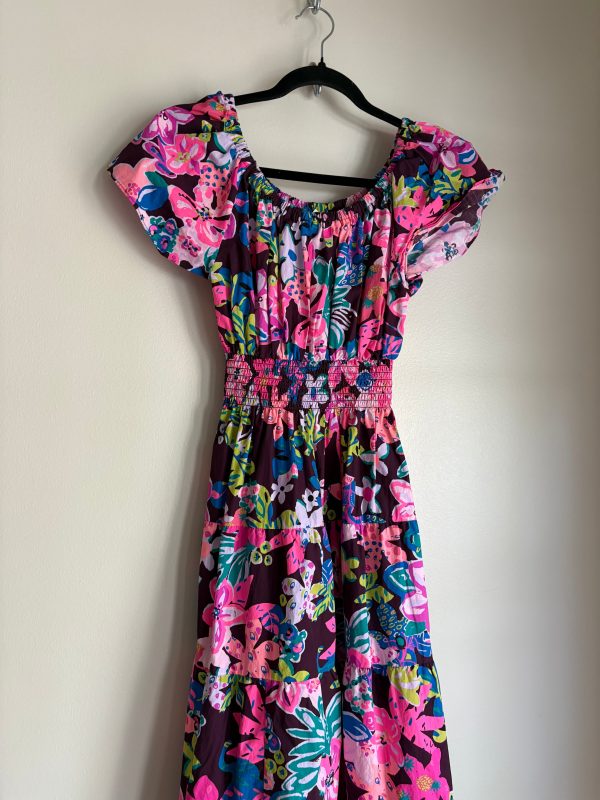 Dress Party Long By Lilly Pulitzer In Multi-colored, Size: Xs Fashion