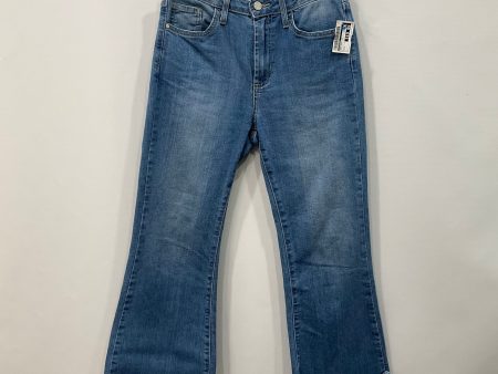 Jeans Boot Cut By Just Black In Blue, Size: 4 For Discount